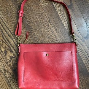 Madewell The Transport Crossbody Red
